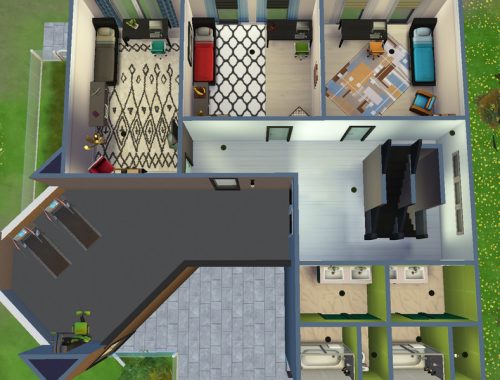 Stylish Modern Dormitory