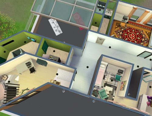 Stylish Modern Dormitory