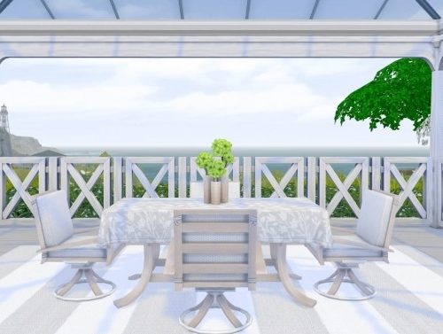 Sublime Summer Patio Set at SimPlistic