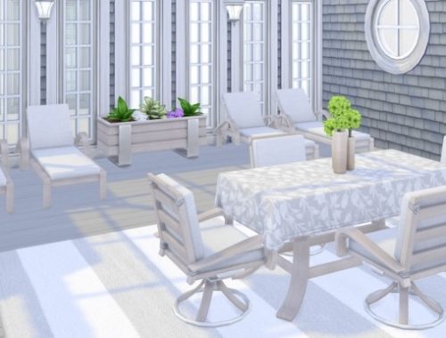 Sublime Summer Patio Set at SimPlistic