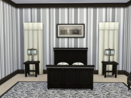 Suddenly Stripes Wallpaper by Veckah at Mod The Sims