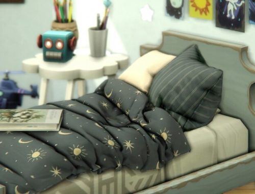 Sue Toddler’s Bedding Set at Sims4Nicole