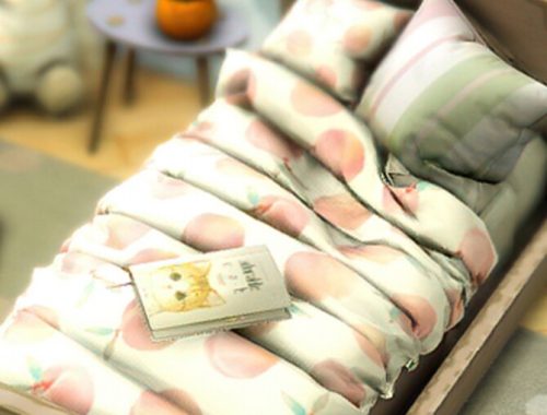 Sue Toddler’s Bedding Set at Sims4Nicole