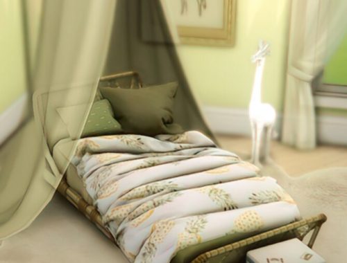 Sue Toddler’s Bedding Set at Sims4Nicole