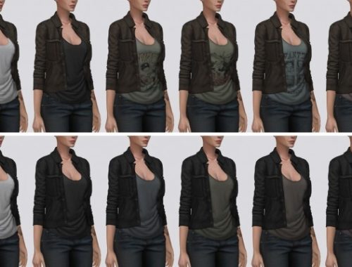 Suede Jacket at Darte77