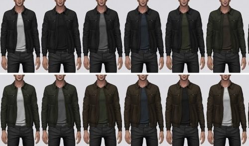 Suede Jacket (P) at Darte77