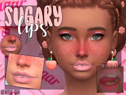 Sugary lipstick