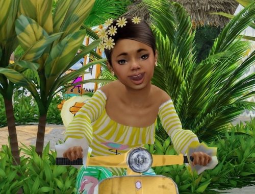 Suit for Toddler Girls TS4 at Sims4-Boutique