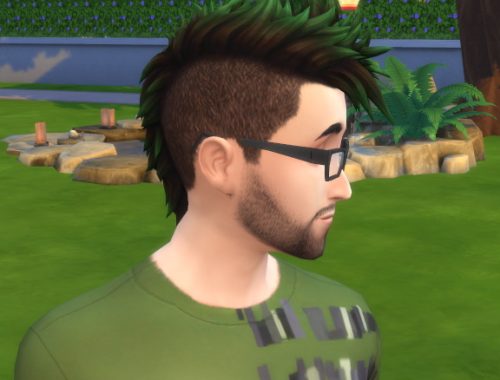Sulani Mohawk Dip Dye Colors by IntrepidVector at Mod The Sims