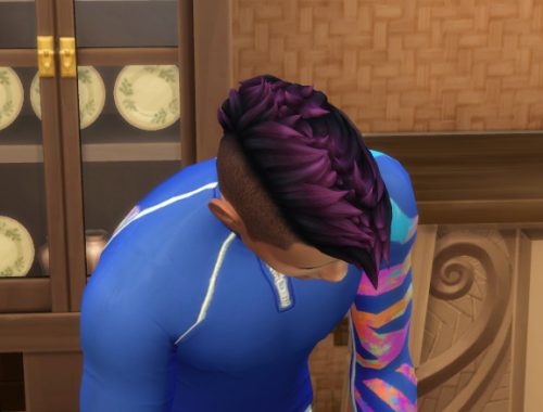 Sulani Mohawk Dip Dye Colors by IntrepidVector at Mod The Sims