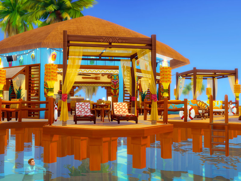 Sulani Restaurant - Nocc - The Sims 4 Catalog