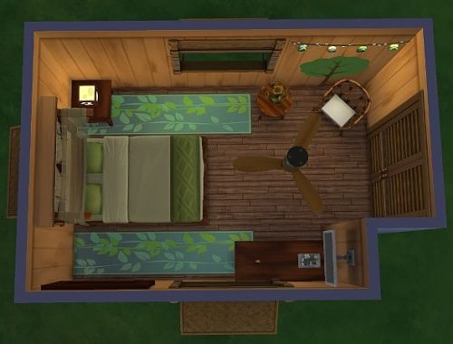 Sulani Serenade bedroom by Avalanche at Sims Marktplatz