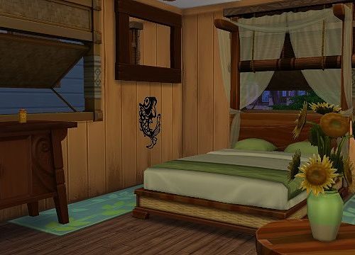 Sulani Serenade bedroom by Avalanche at Sims Marktplatz