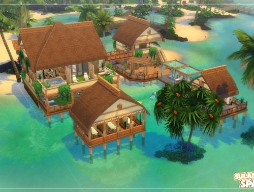 Sulani Spa Hotel no CC by Axaba at Mod The Sims