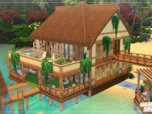 Sulani Spa Hotel no CC by Axaba at Mod The Sims