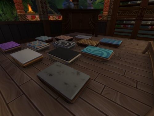 Sulani’s introspection stool by Serinion at Mod The Sims
