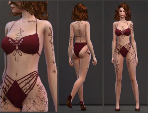 Summer Bloom | Full body tattoo