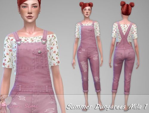 Summer Dungarees Mila 1 - Cats & Dogs needed
