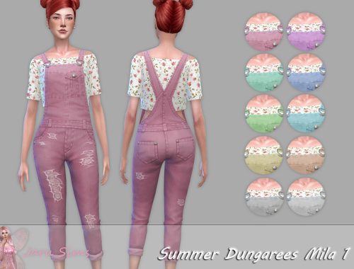 Summer Dungarees Mila 1 - Cats & Dogs needed