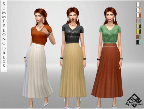 Summer Long Dress