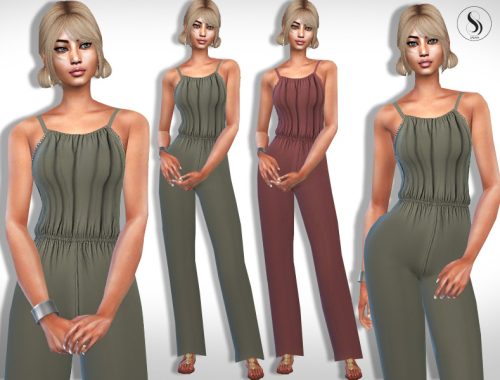 Summer Style Cotton Jumpsuits