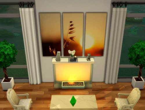 Sun and ear of wheat-REQUIRES CITY LIVING