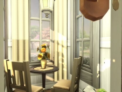 Sunset cottage at a-winged-llama