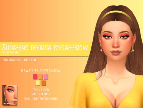 Sunshine Daisies Eyeshadow