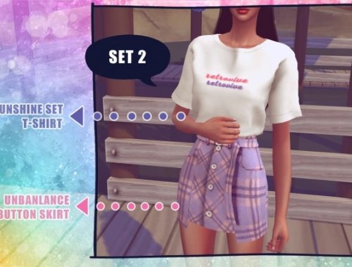 Sunshine lavender set at NEWEN