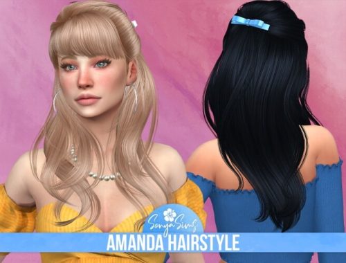 Supernova, Amanda & Sonia Hairs at Sonya Sims