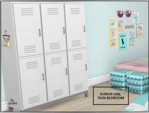 Surfer Girl Teen Bedroom