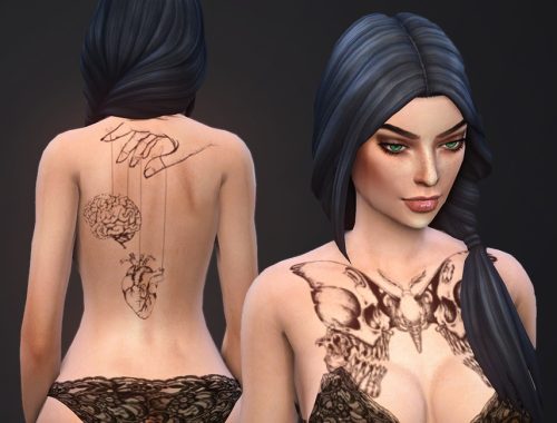 Surreal tattoos