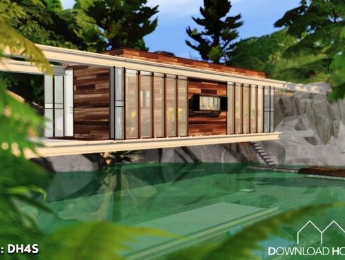 Suspended Modern House at DH4S