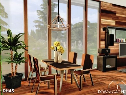 Suspended Modern House at DH4S