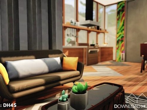 Suspended Modern House at DH4S