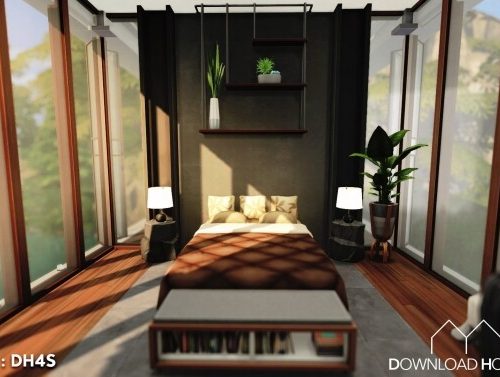 Suspended Modern House at DH4S