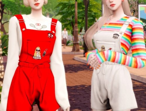 Suspenders Overall Jumpsuit at RIMINGs