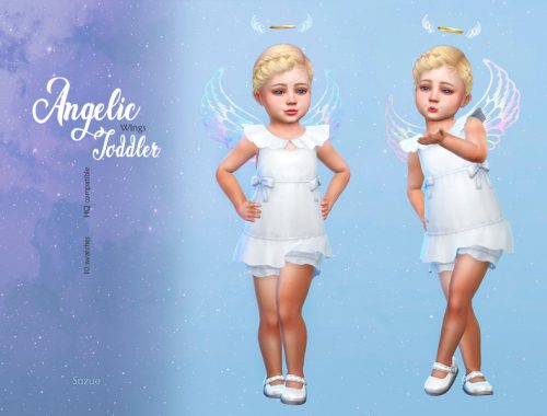 [Suzue] Angelic Toddler Wings