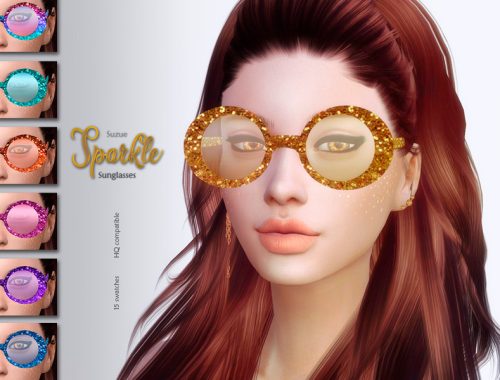[Suzue] Sparkle Sunglasses