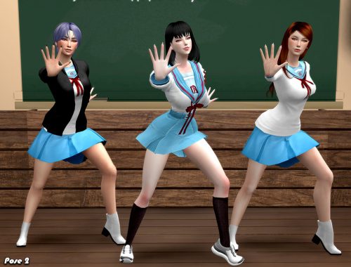 Suzumiya Haruhi (Pose Pack)
