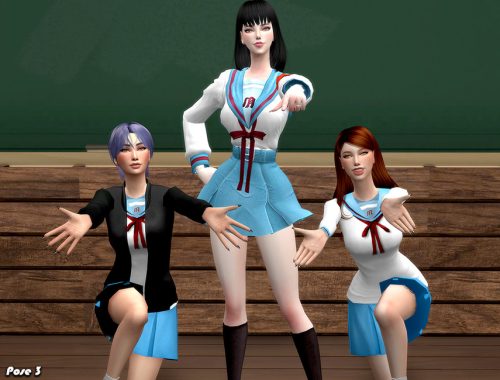 Suzumiya Haruhi (Pose Pack)