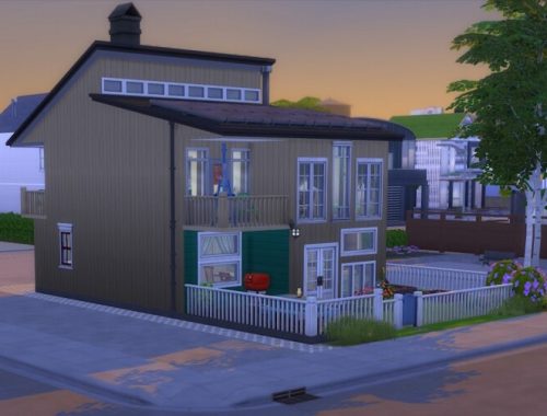 Svartlamoen Risnes home at KyriaT’s Sims 4 World