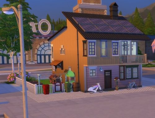 Svartlamoen Risnes home at KyriaT’s Sims 4 World