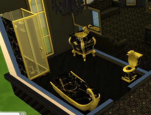 Swan Bathroom Suite - REQUIRES GET FAMOUS