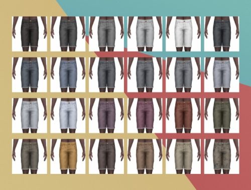 Sweater & Distressed Shorts at Busted Pixels