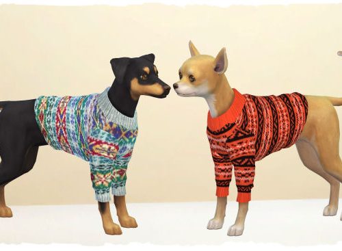 Sweater for small dogs by Chalipo at All 4 Sims