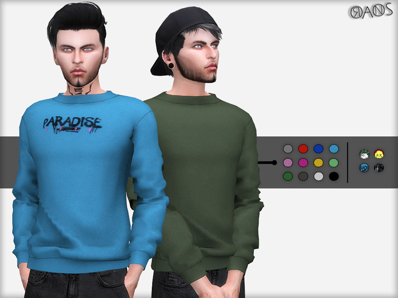Sweater [Male] - The Sims 4 Catalog