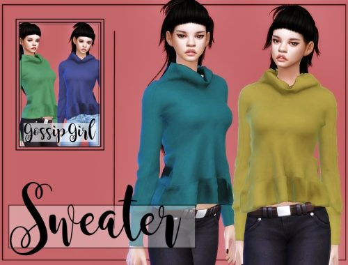 Sweater V1 - GossipGirl