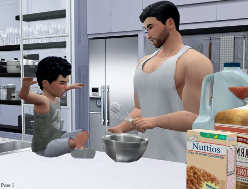 Sweet kitchen (Pose Pack)