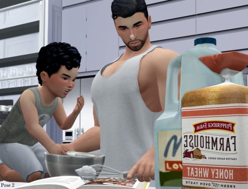 Sweet kitchen (Pose Pack)